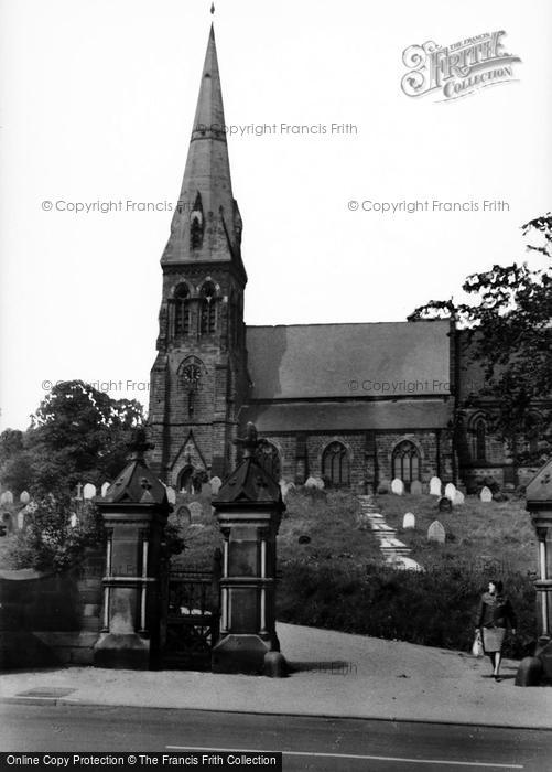 Photo of Winshill, St Mark's Church c.1955