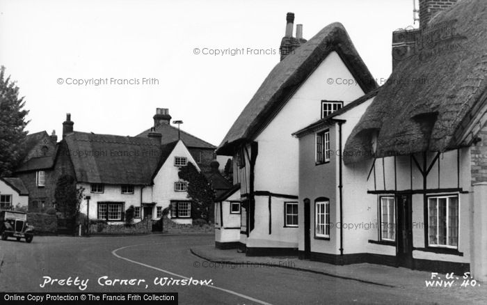 Photo of Winslow, Pretty Corner c.1960
