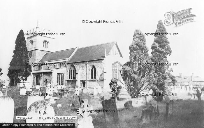 Photo of Winslow, The Church c.1960
