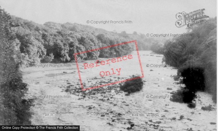 Photo of Winston, The River Tees c.1955