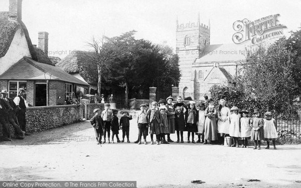 Photo of Winterborne Stickland, St Mary's Church c.1900