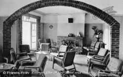 A Corner Of The Lounge, The Chalet Hotel And Country Club c.1955, Winterton-on-Sea