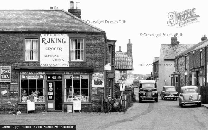 Photo of Winterton On Sea, King's General Stores, The Beach Road c.1955