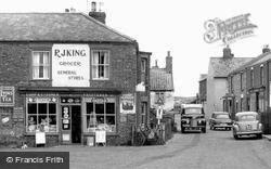 King's General Stores, The Beach Road c.1955, Winterton-on-Sea