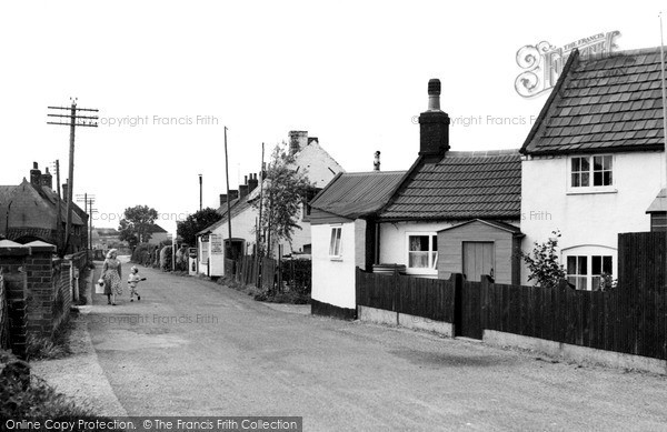 Photo of Winterton-on-Sea, King Street c1955