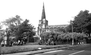 St Oswald's Church c.1955, Winwick