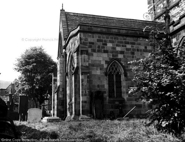 Photo of Wirksworth, Stone Coffins, St Mary's Church c.1960