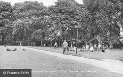 Children's Corner, The Park c.1955, Wisbech