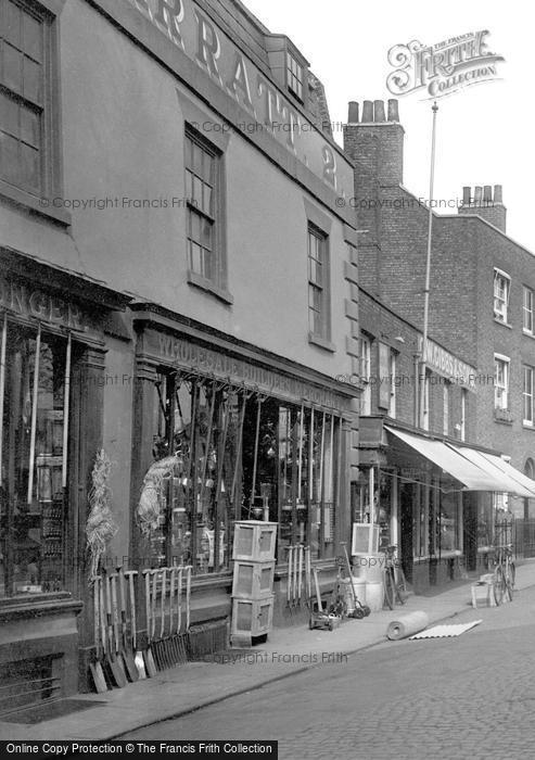 Photo of Wisbech, Church Street, Hardware Store 1923