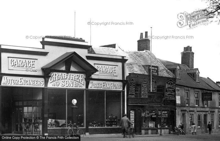 Photo of Wisbech, Church Street Shops 1923