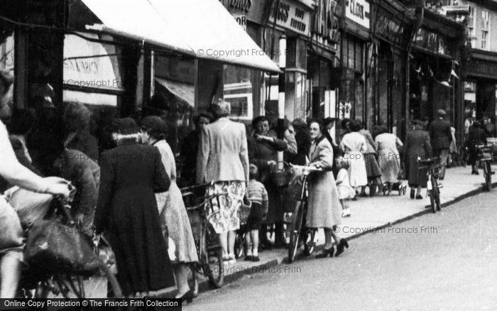 Photo of Wisbech, High Street c.1953