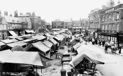 Market Place 1901, Wisbech