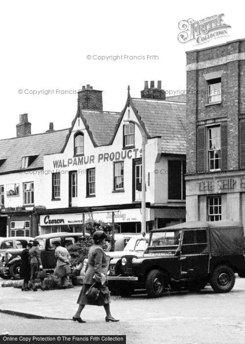 Photo of Wisbech, Market Place c.1955
