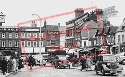 Market Place c.1955, Wisbech