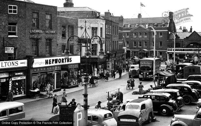 Photo of Wisbech, Market Place c.1955