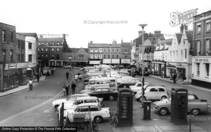 Photo of Wisbech, Market Place c.1968