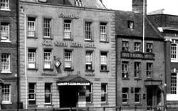 Olde Whyte Harte And Hare & Hounds Hotels, North Brink c.1950, Wisbech