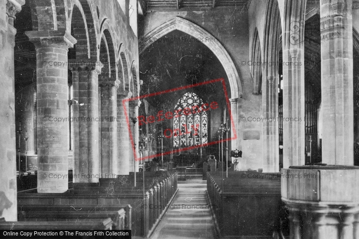 Photo of Wisbech, St Peter's Church Interior 1901