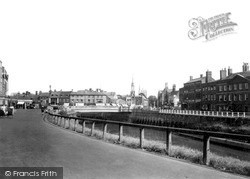 The Bridge And River c.1950, Wisbech