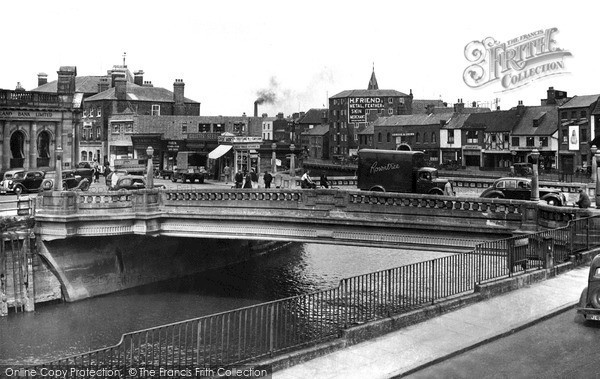 Photo of Wisbech, The Bridge c.1955