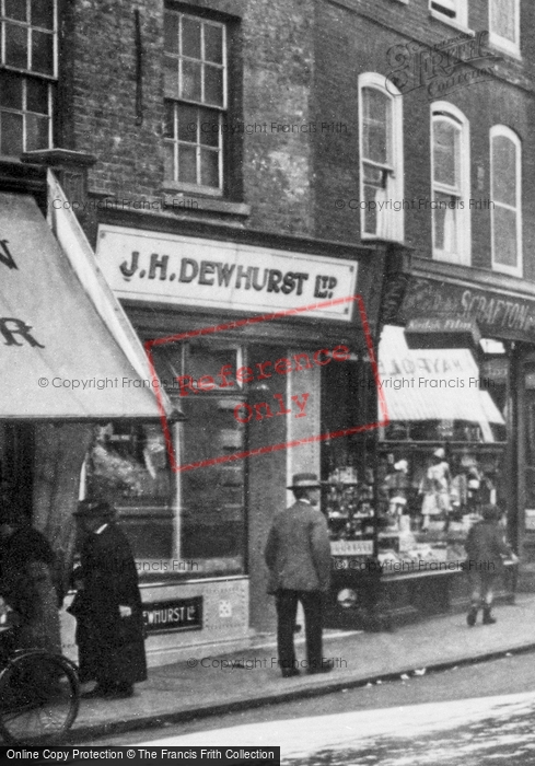 Photo of Wisbech, The Butcher's Shop 1929