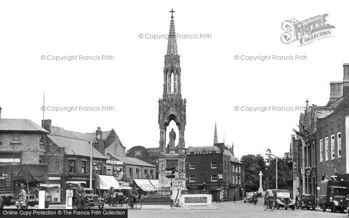 Photo of Wisbech, The Clarkson Memorial c.1955