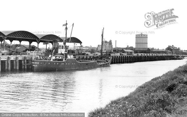 Photo of Wisbech, The Docks And Timber Yards c.1955