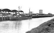 Wisbech, the Docks and Timber Yards c1955