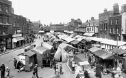 The Market Place 1929, Wisbech