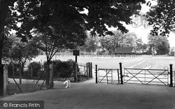 The Park Entrance c.1955, Wisbech