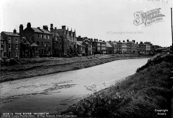 Photo of Wisbech, The River Nene c.1955