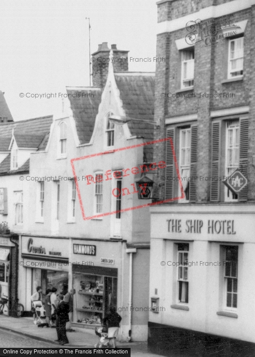 Photo of Wisbech, The Ship Hotel, Market Place c.1968