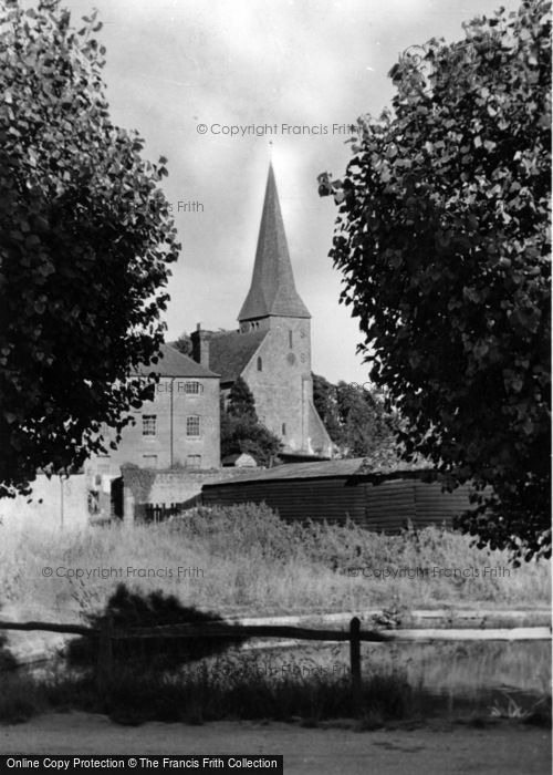 Photo of Wisborough Green, Church Of St Peter Ad Vincula c.1955