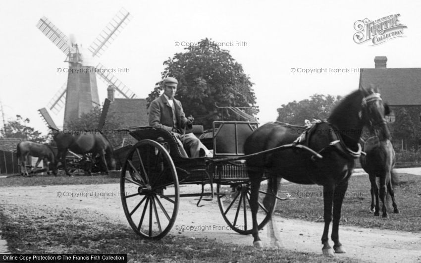 Wisborough Green, Horse and Carriage 1896