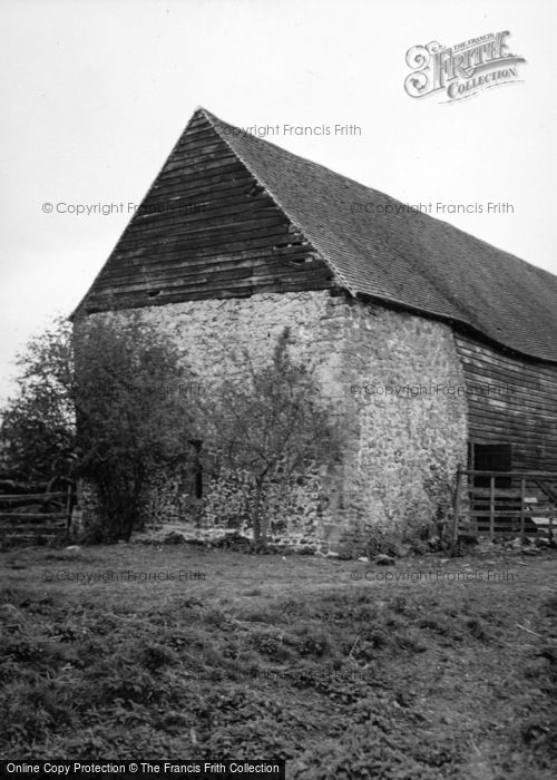 Photo of Wisborough Green, Pallingham, 13th C Manor House, Now A Barn 1950