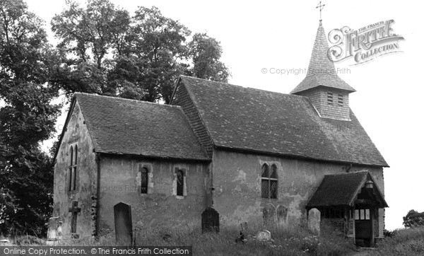 Photo of Wisley, The Church c.1955
