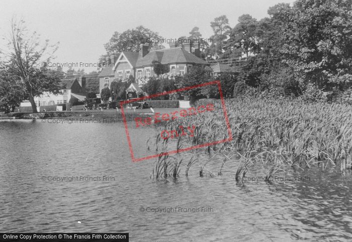 Photo of Wisley, The Hut Hotel And Lake 1928