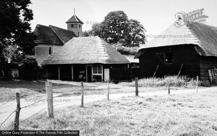 Photo of Wissington, Church And Village 1950