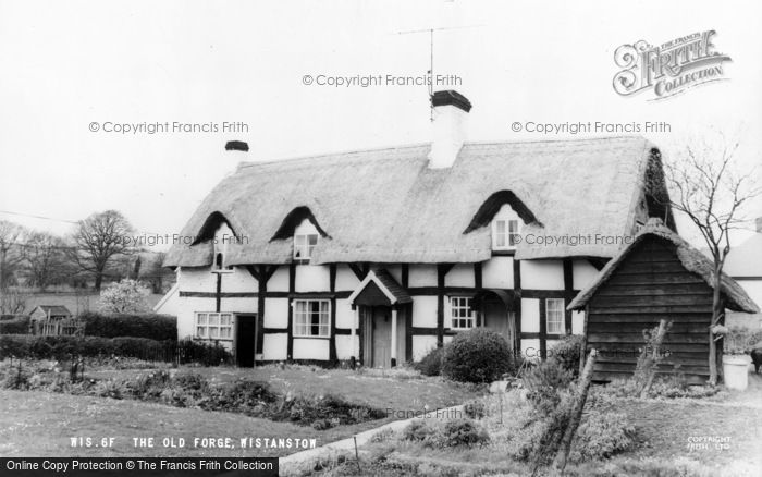 Photo of Wistanstow, The Old Forge c.1960