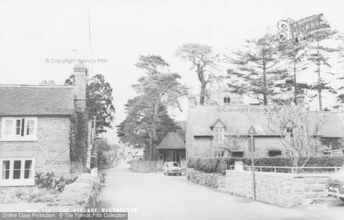 Photo of Wistanstow, The Village c.1960