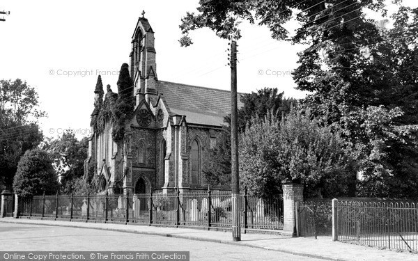 Photo of Witham, All Saints Church c.1955