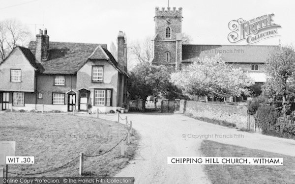 Photo of Witham, Chipping Hill Church c.1965