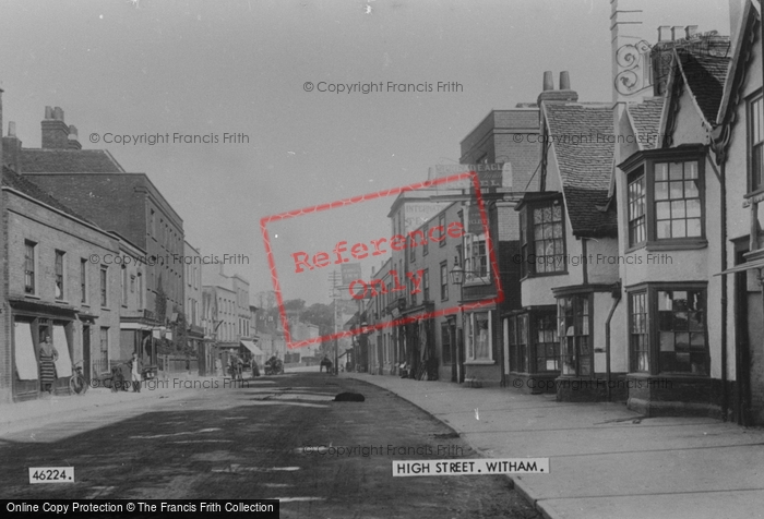 Photo of Witham, High Street 1900