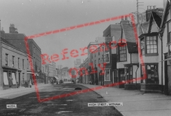High Street 1900, Witham