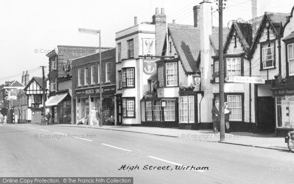 Photo of Witham, High Street c.1960