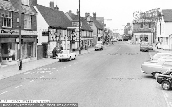 Photo of Witham, High Street c.1965