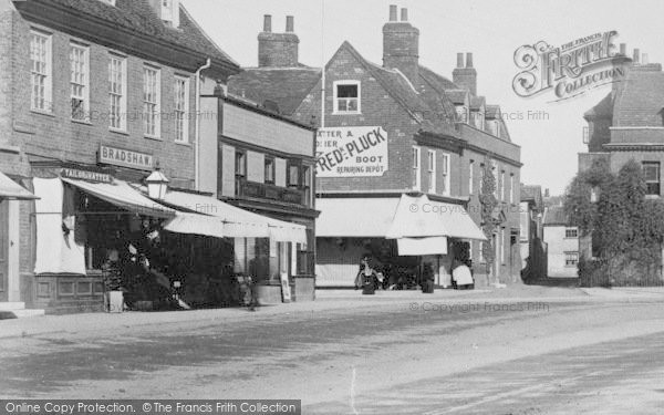 Photo of Witham, High Street Shops 1900