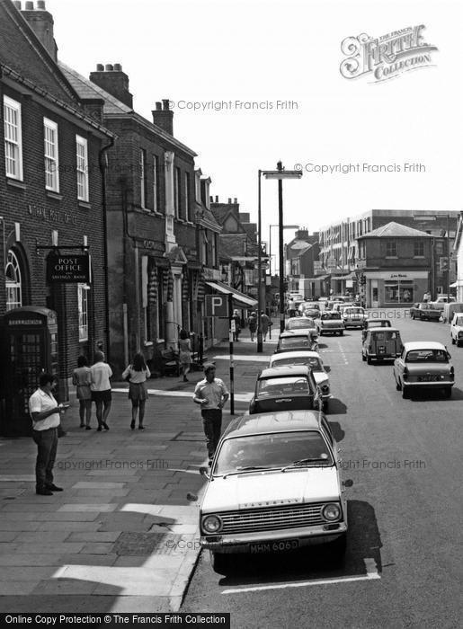 Photo of Witham, Newlands Street And Post Office c.1968