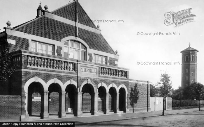Photo of Witham, Public Hall 1900