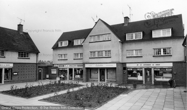 Photo of Witham, Shopping Parade, Church Street c.1965